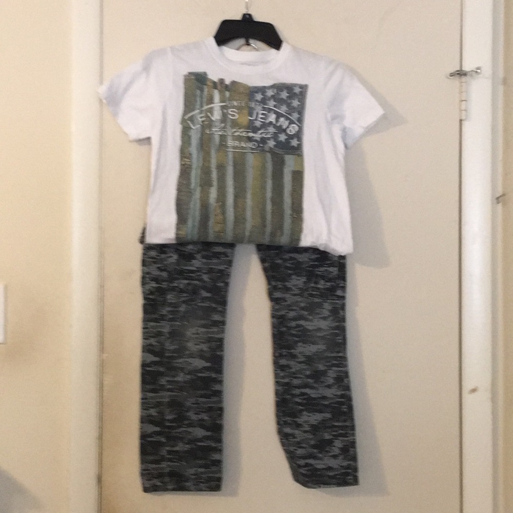 Little boys Levi’s outfit